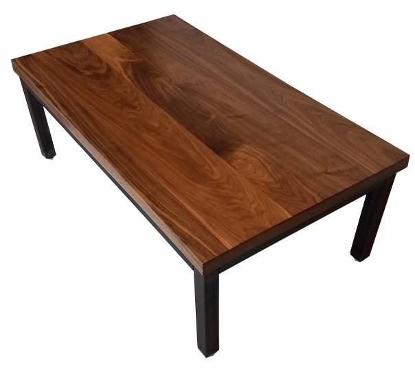 facebook walnut coffee table -