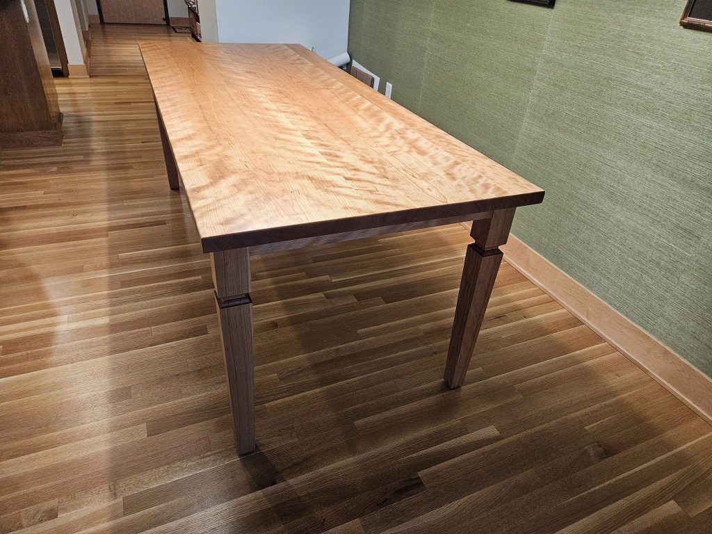 cherry dining table -