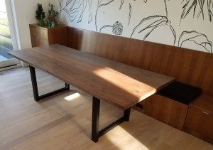 Modern Walnut Dining Table 4         